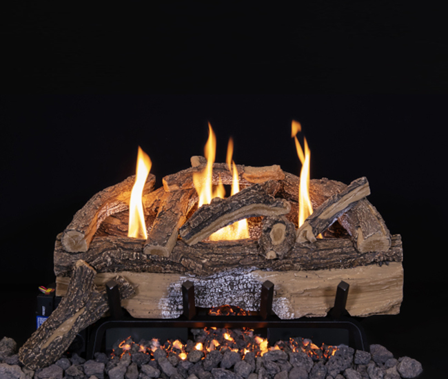 Grand Canyon Split Oak Ventless Logs