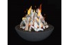 FB4816-TP-N-BLK | Fire Bowl 36-inch Tee Pee Burner, 40-inch Ss Disc, Ng Orifice, Large Install Kit & Feet [SPECIAL ORDER]  + $5,262.00 