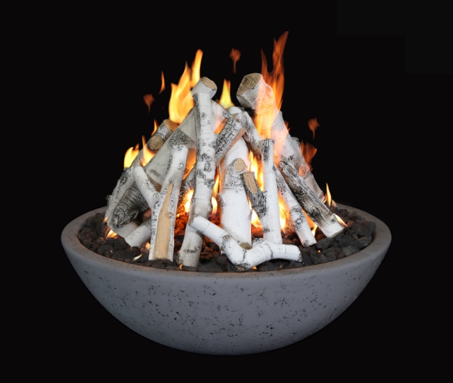 Grand Canyon 39-inch Gray Fire Bowl