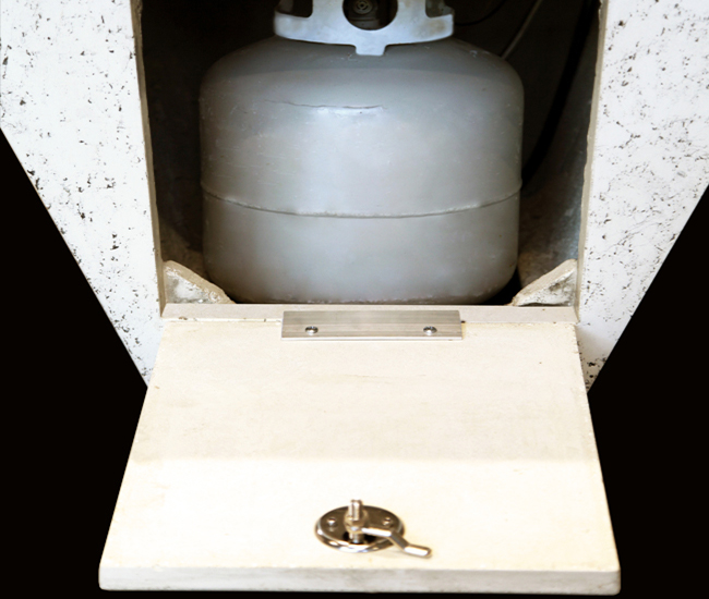 Grand Canyon 60-inch Rectangular Rust Fire Table (24-inch Height)