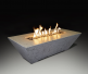Grand Canyon 60-inch Rectangular White Fire Table (18-inch Height)