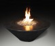 Grand Canyon 44-inch Black Round Fire Table