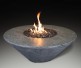 Grand Canyon 44-inch Gray Round Fire Table