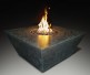 Grand Canyon 48-inch Square Black Fire Table