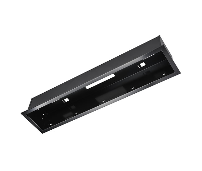 Heatstrip Intense Flush Mount Kit - Black Enclosure with Black Trim (3200W Series)
