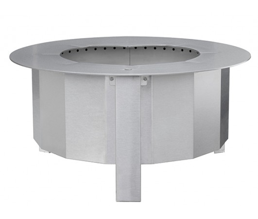 Firegear Lume 21-inch Multisided Smoke-Less Wood Burning Fire Pit with Sear Top Cooking Surface