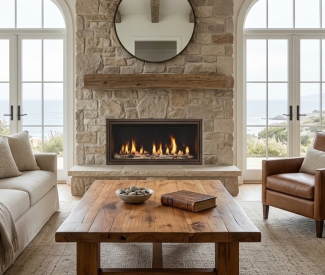 Majestic Echelon II Top Direct Vent Fireplace