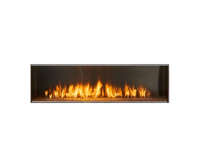 Majestic Lanai Single-Sided Outdoor Vent-Free Linear Fireplace