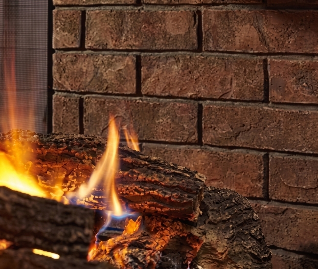 Majestic 36-inch Traditional Brick Interior Liner in Weathered Brick for Pier/Peninsula Fireplace