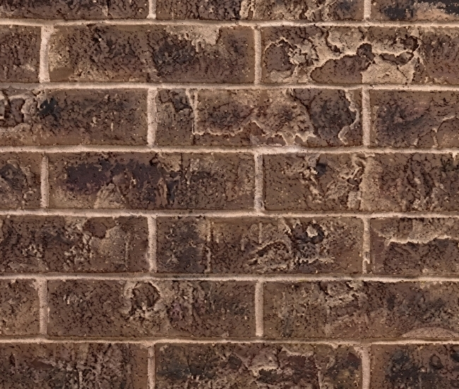 Majestic Traditional 25-inch Brick Interior Panels in Tavern Brown