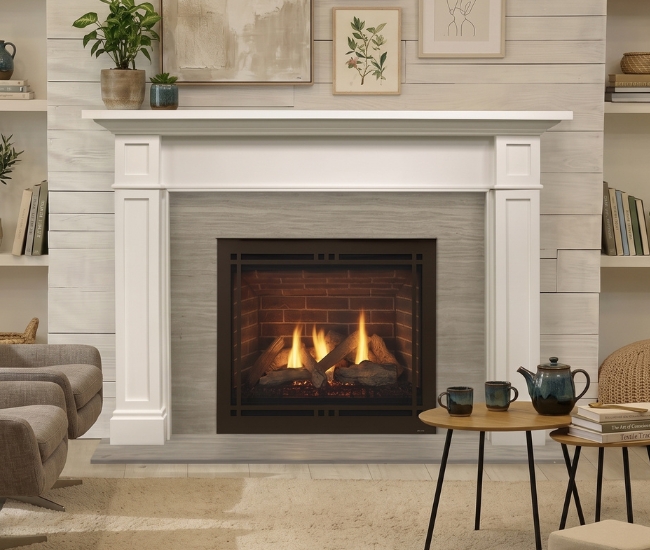 Majestic Quartz Direct Vent Gas Fireplace