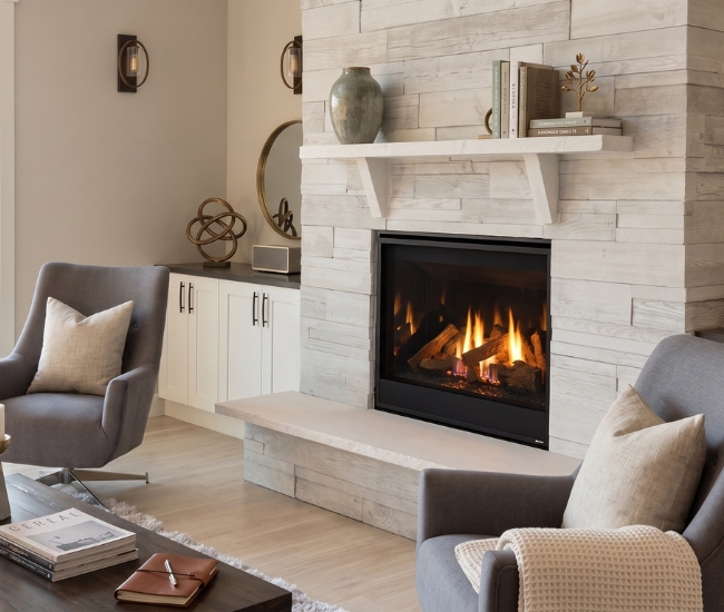 Majestic Quartz Direct Vent Gas Fireplace