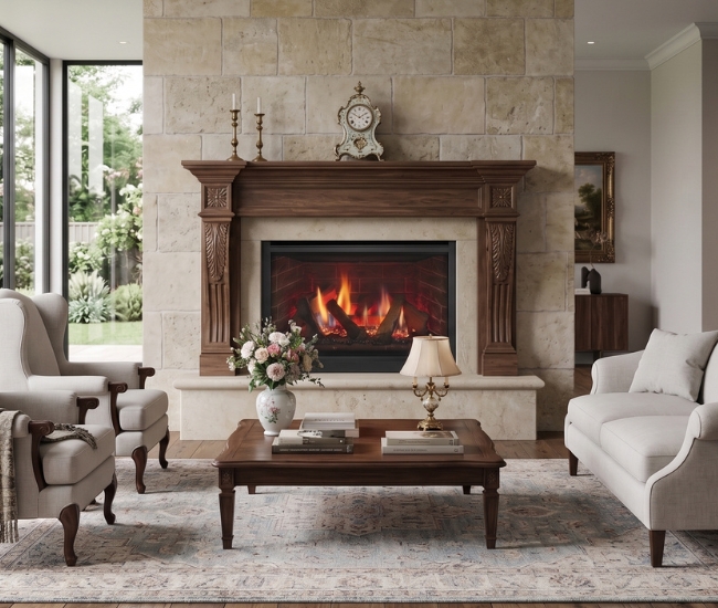 Majestic Ruby Direct Vent Gas Insert