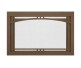 Majestic 35-inch Contemporary Arch Screen Front in New Bronze for Ruby Insert