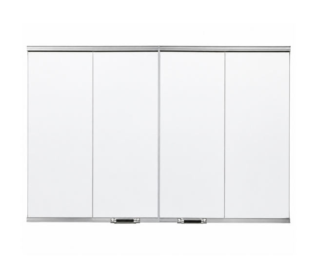 Majestic 50-inch Stainless Steel Bi-Fold Door