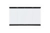 36-inch Glass Bi-Fold Door with Black Trim  + $609.00 
