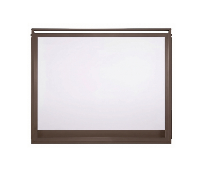 Majestic 42-inch Ensemble Overlap Fit Front with New Bronze Trim for Meridian Fireplace
