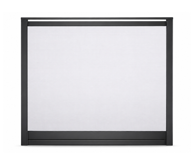 Majestic Essence Inside Fit Front in Black for 42-inch Meridian Fireplace