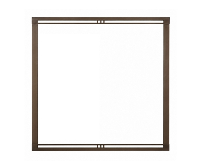 Majestic 36-inch Black Firescreen Front for Marquis II Fireplace