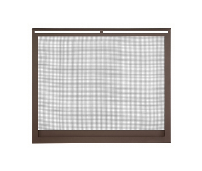 Majestic 36-inch Ventura Overlap Fit Front in New Bronze for Meridian Fireplace