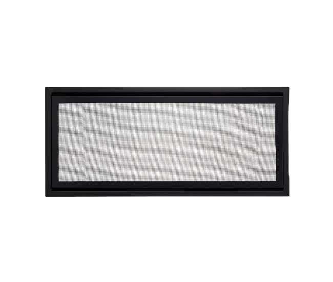 Majestic 36-inch Clean Face Trim in Black for Echelon II Fireplace