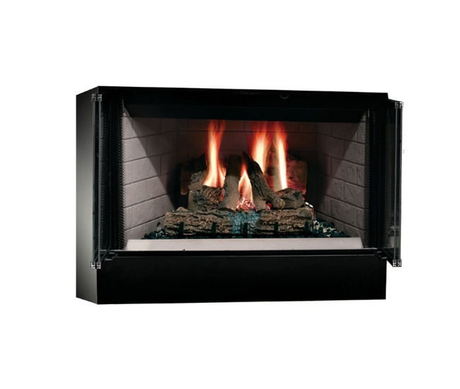 Majestic Sovereign Radiant Wood Burning Fireplace