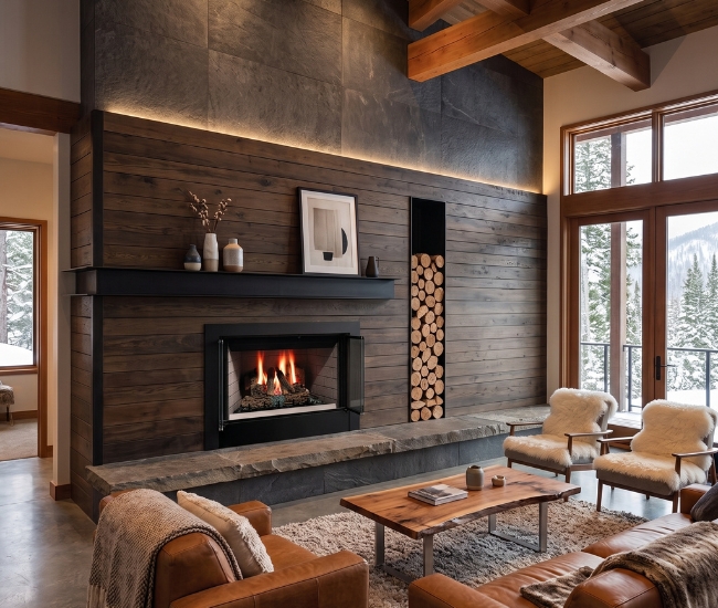 Majestic Sovereign Heat Circulating Wood Burning Fireplace