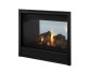 Majestic 36-inch See Through Direct Vent Multi Side Gas Fireplace