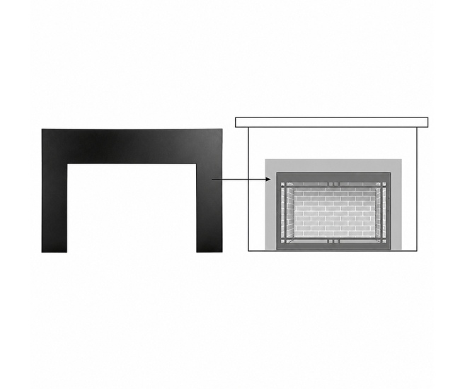 Majestic Medium 30-inch Surround in Black
