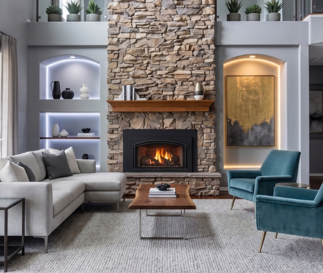 Majestic Trilliant Direct Vent Gas Insert