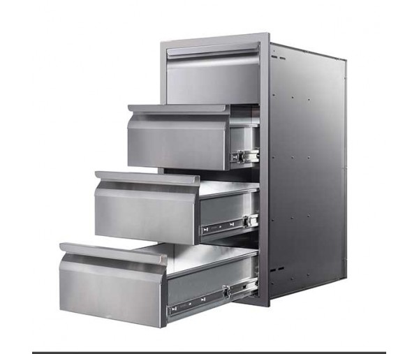 Memphis Four Drawer Stack 15 Inch