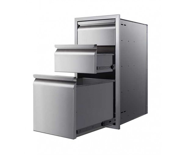 Memphis Three Drawer Stack 15 Inch