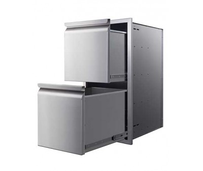 Memphis Two Drawer Stack 15 Inch