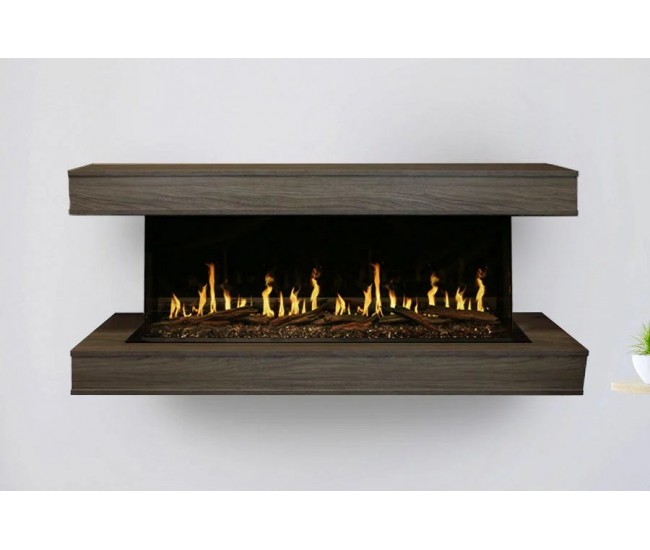 Modern Flames 52-inch Orion Multi Electric Fireplace with Wall Mount Cabinet