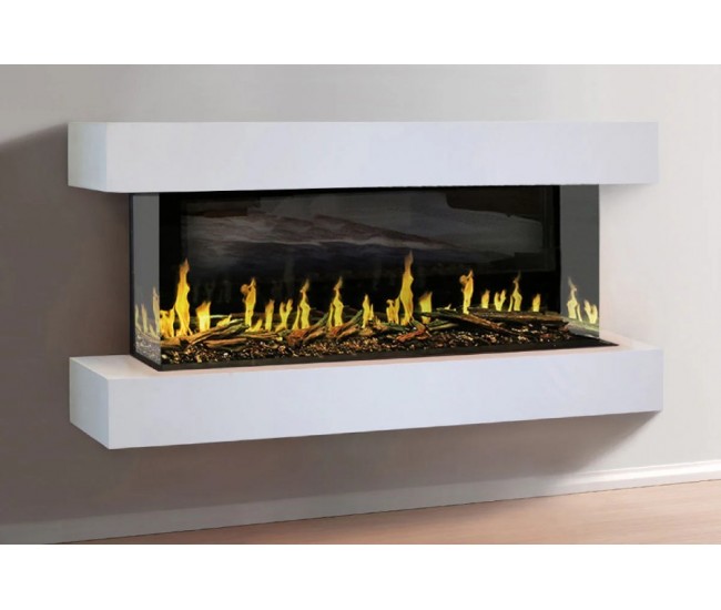 Modern Flames 52-inch Orion Multi Electric Fireplace with Wall Mount Cabinet