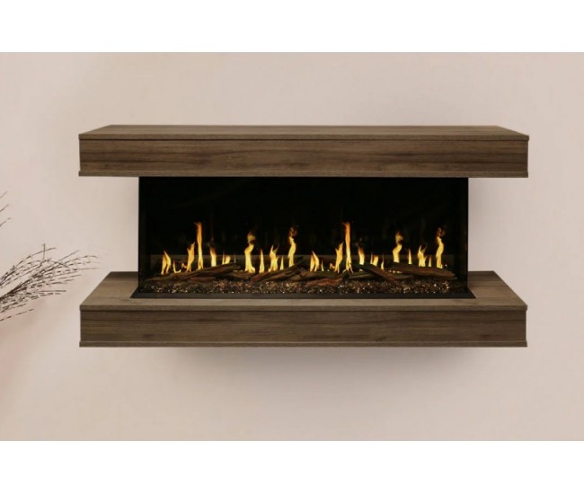 Modern Flames 52-inch Orion Multi Electric Fireplace with Wall Mount Cabinet