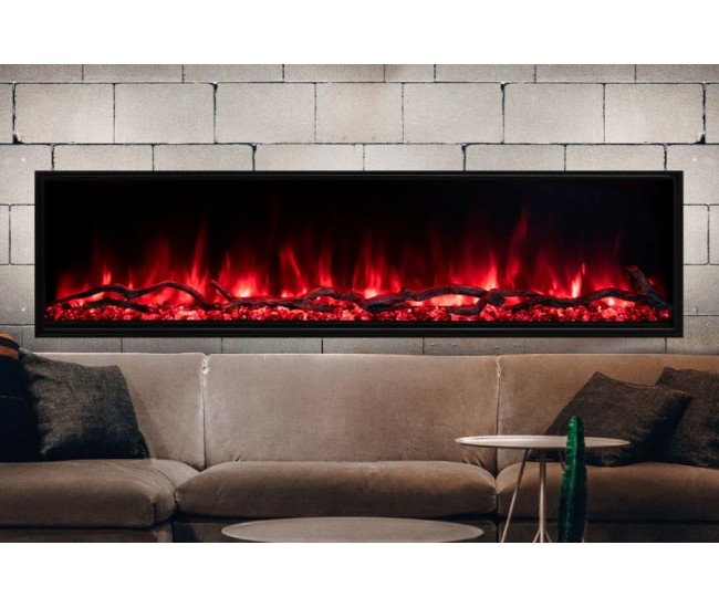 Modern Flames 80-inch Landscape Pro Slim Electric Fireplace