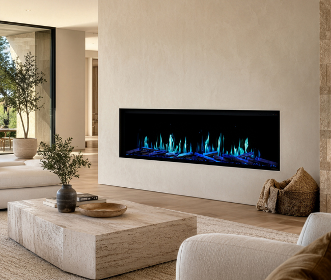Modern Flames 76-inch Orion Slim Virtual Electric Fireplace V2