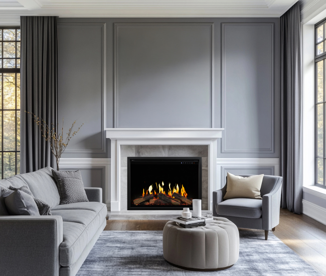Modern Flames 36-inch Orion Traditional Virtual Electric Fireplace V2