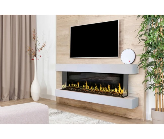 Modern Flames 52-inch Orion Multi Electric Fireplace with Wall Mount Cabinet