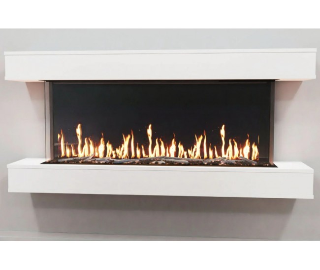 Modern Flames 52-inch Orion Multi Electric Fireplace with Wall Mount Cabinet