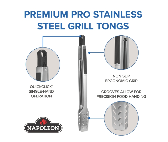 Napoleon Premium Grill Tongs