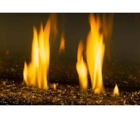 Napoleon Black Glass Beads