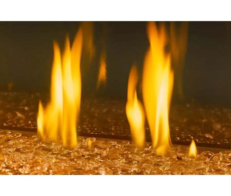 Napoleon Topaz Glass Beads