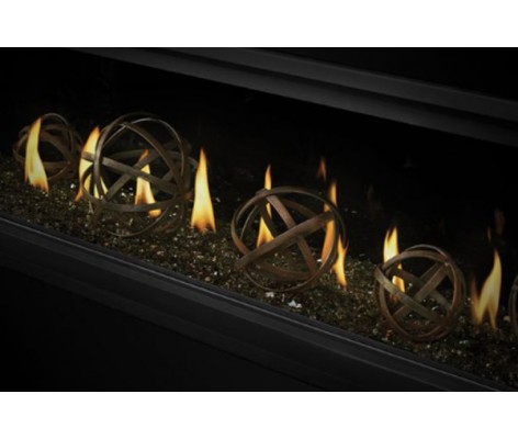 Napoleon Wrought Iron Globes, Naturally Rusted (MD)