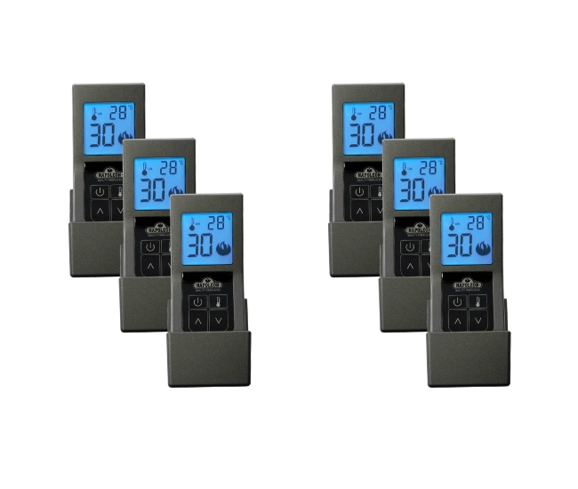 Napoleon Remote Control Pack of 6, Thermostatic On Off with Digital Screen
