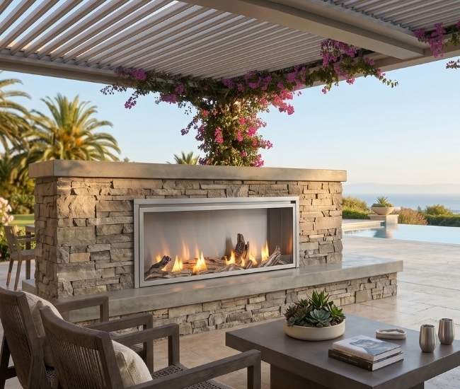 Napoleon Screen Kit for 50-inch Galaxy Outdoor Fireplace