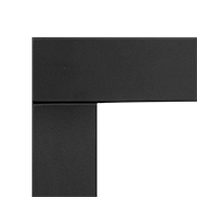 Napoleon CLEARion Elite 60 See-Thru Electric Fireplace Black Surrounds to Accommodate 2-feet X 4-feet Wall Installation