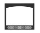 Napoleon Black Heritage Design Decorative Front for 36-inch Gas Fireplace