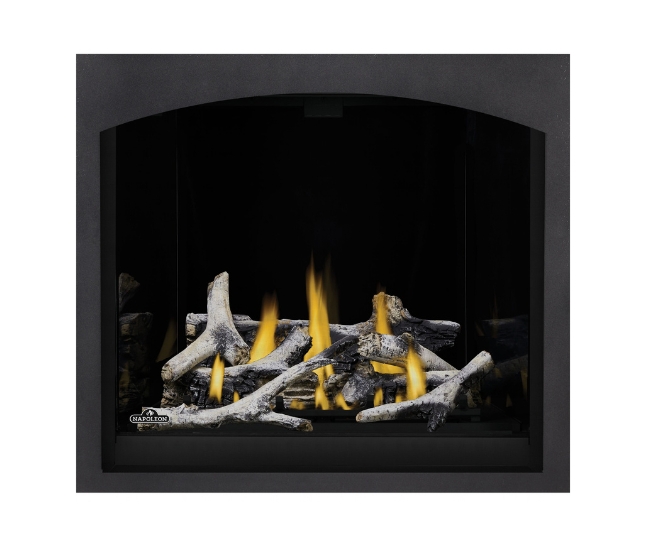 Napoleon Black Whitney Design Decorative Front for 36-inch Altitude X Gas Fireplace